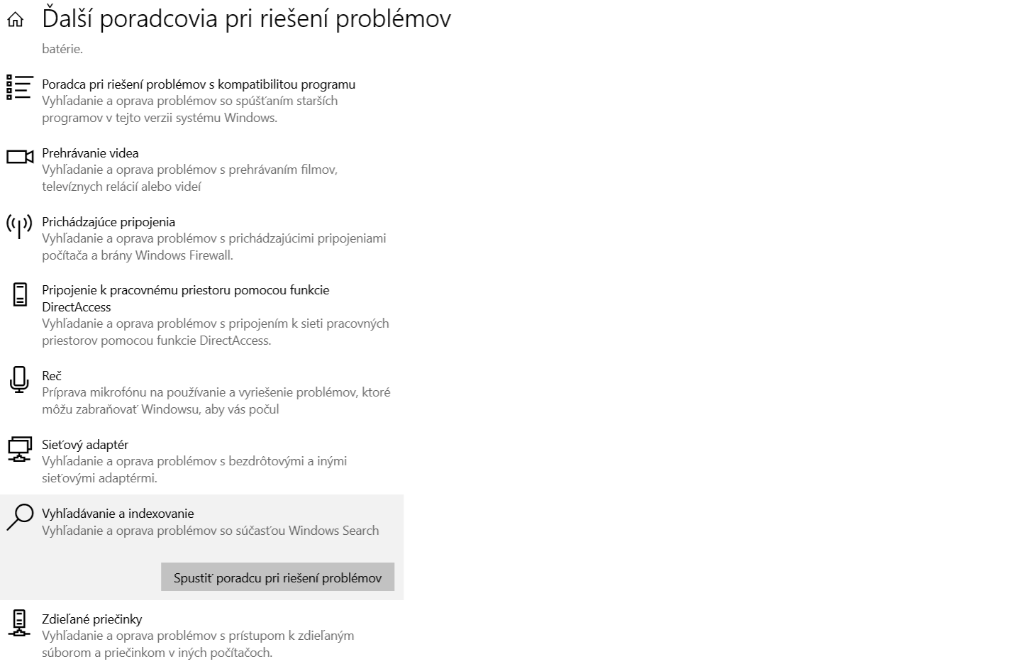 vyhladavnie a indexovanie